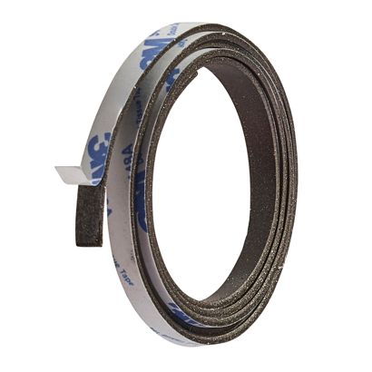 Neodymium magneetband, zelfklevend, extra sterk 6 mm | 480 g/cm² | 1 m | 1,5 mm