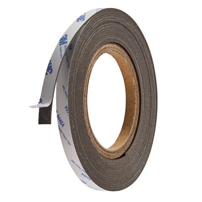 Neodymium magneetband, zelfklevend, extra sterk 10 mm | 300 g/cm² | 5 m | 1,5 mm