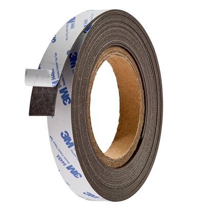 Neodymium magneetband, zelfklevend, extra sterk 20 mm | 300 g/cm² | 5 m | 1,5 mm