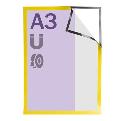 Magneetframe A3, zelfklevend volledig zelfklevend | null