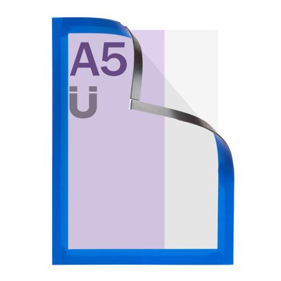 Magneetframe A5, magnetisch blauw 