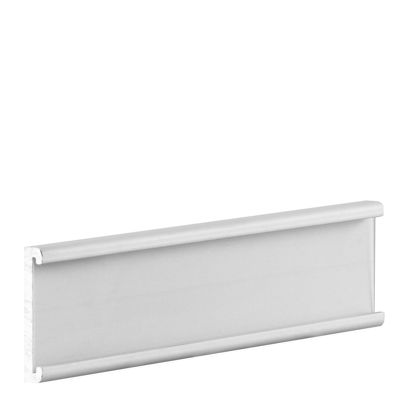 Schapbord, 65x20 mm, aluminium, zilver, zelfklevend (3M) 65 x 17 mm