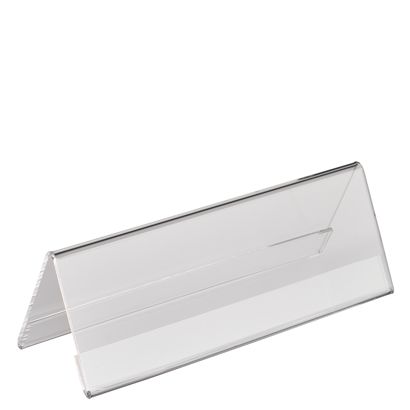 Tafelnaambordje, acryl liggend formaat | 180 x 61 mm