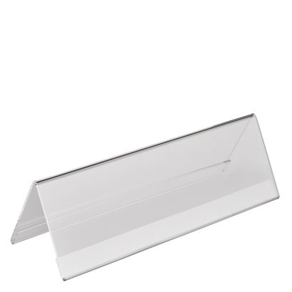 Tafelnaambordje, acryl liggend formaat | 250 x 80 mm