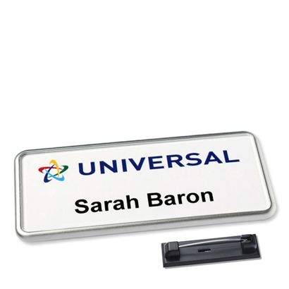 Naambadge Icon® met speld null
