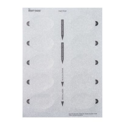 Printvel, blanco Aluline-plus 43, 65 x 43 mm