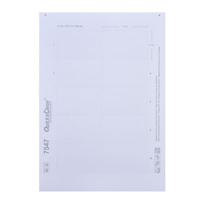 Printvel, blanco Vista 50, 75 x 47 mm