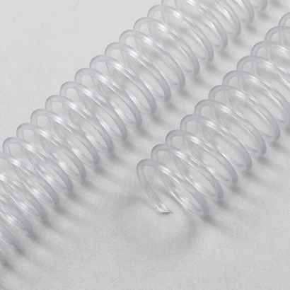 Spiraalbindingen (PVC-Coils), A5, transparant, 12 mm | transparant 