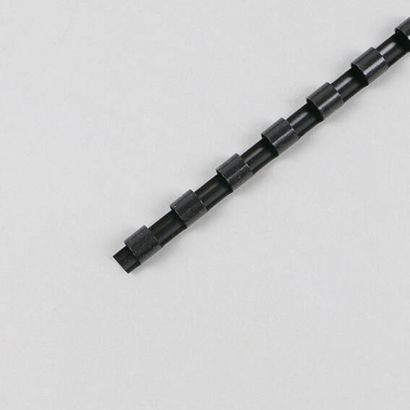 Plastic bindruggen A4, rond 6 mm | null