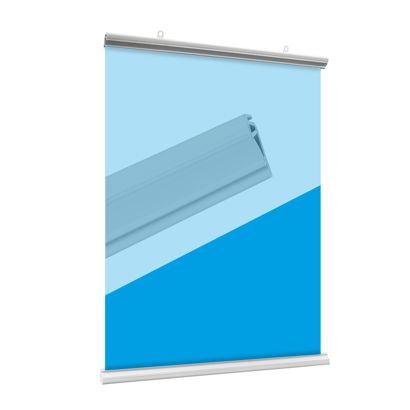 Posterstrips kunststof, klikprofiel 
