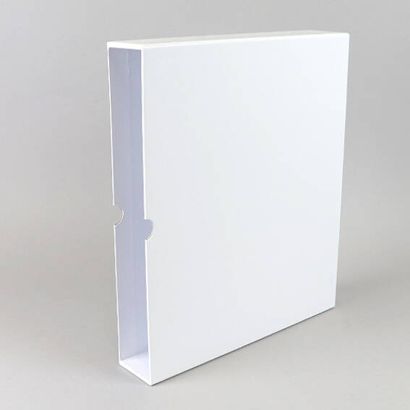 Etui voor ringmappen A4, wit 