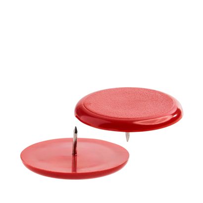 Punaises, ø = 30 mm rood  | 100 Stuks per zakje 