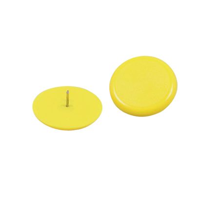 Punaises, ø = 30 mm geel  | 100 Stuks per zakje 