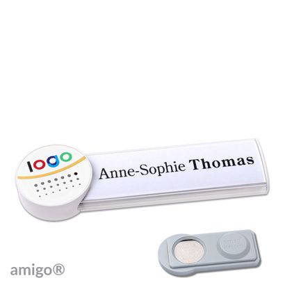 Naambadges amigo® alu-print magneet null | smag® magneet | null | null | null