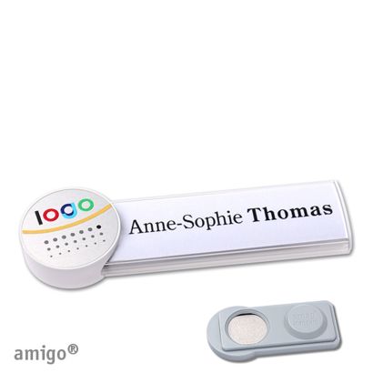 Naambadges amigo® alu-print magneet null | smag® magneet | null | null | null