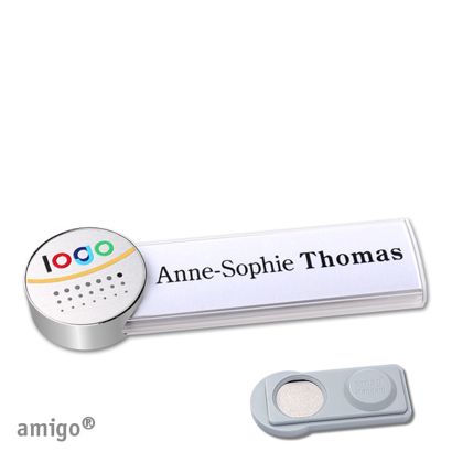 Naambadges amigo® alu-print magneet null | smag® magneet | null | null | null