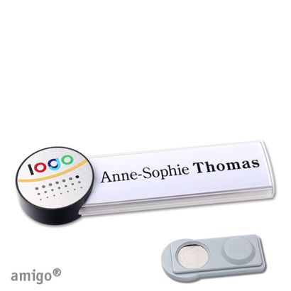 Naambadges amigo® alu-print magneet null | smag® magneet | null | null | null