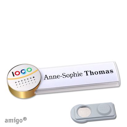 Naambadges amigo® alu-print magneet null | smag® magneet | null | null | null