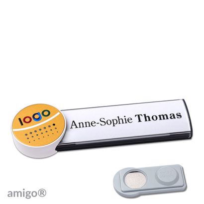 Naambadges amigo® alu-print magneet null | smag® magneet | null | null | null