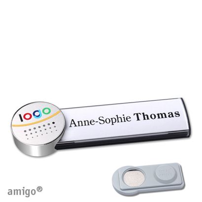 Naambadges amigo® alu-print magneet null | smag® magneet | null | null | null