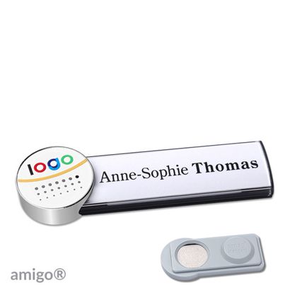 Naambadges amigo® alu-print magneet null | smag® magneet | null | null | null