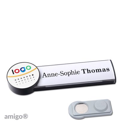 Naambadges amigo® alu-print magneet null | smag® magneet | null | null | null