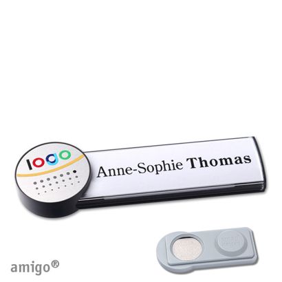 Naambadges amigo® alu-print magneet null | smag® magneet | null | null | null