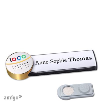 Naambadges amigo® alu-print magneet null | smag® magneet | null | null | null