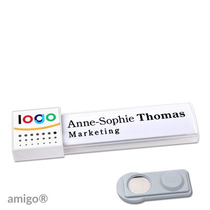 Naambadges amigo® alu-print magneet null | smag® magneet | null | null | null