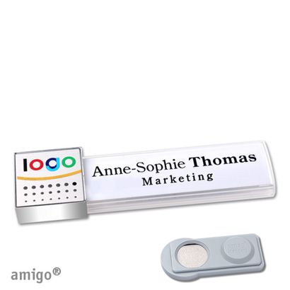Naambadges amigo® alu-print magneet null | smag® magneet | null | null | null