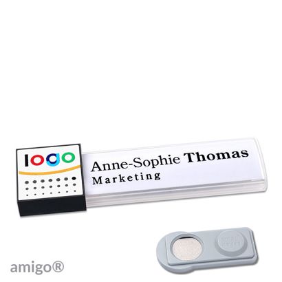 Naambadges amigo® alu-print magneet null | smag® magneet | null | null | null