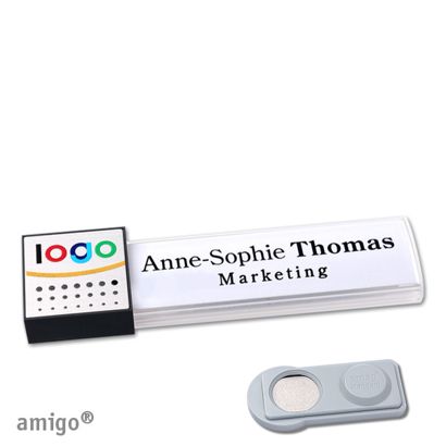 Naambadges amigo® alu-print magneet null | smag® magneet | null | null | null