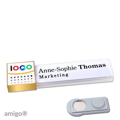 Naambadges amigo® alu-print magneet null | smag® magneet | null | null | null