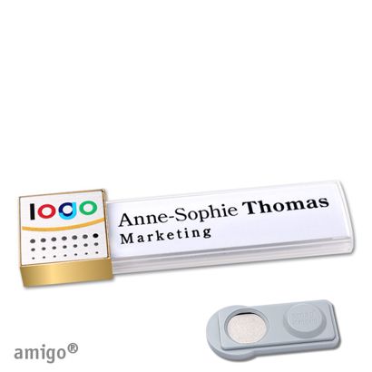 Naambadges amigo® alu-print magneet null | smag® magneet | null | null | null