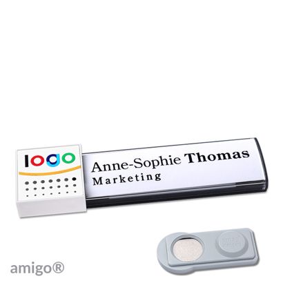 Naambadges amigo® alu-print magneet null | smag® magneet | null | null | null