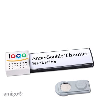 Naambadges amigo® alu-print magneet null | smag® magneet | null | null | null