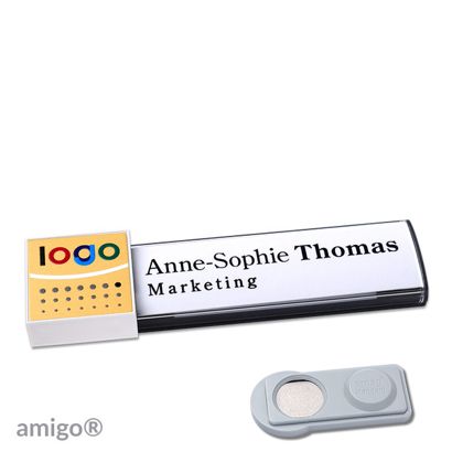 Naambadges amigo® alu-print magneet null | smag® magneet | null | null | null