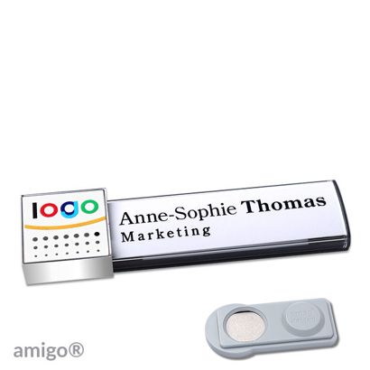Naambadges amigo® alu-print magneet null | smag® magneet | null | null | null
