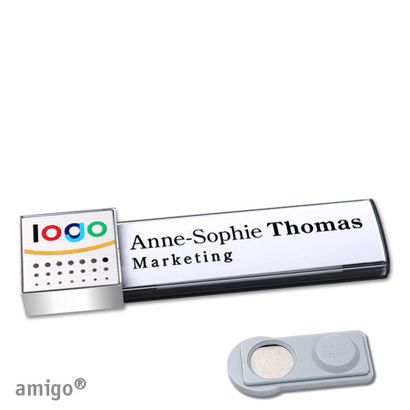 Naambadges amigo® alu-print magneet null | smag® magneet | null | null | null