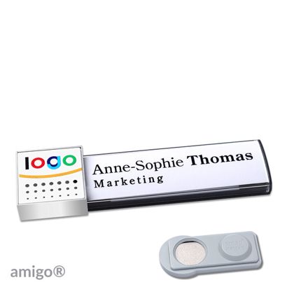 Naambadges amigo® alu-print magneet null | smag® magneet | null | null | null