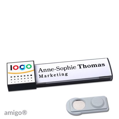 Naambadges amigo® alu-print magneet null | smag® magneet | null | null | null