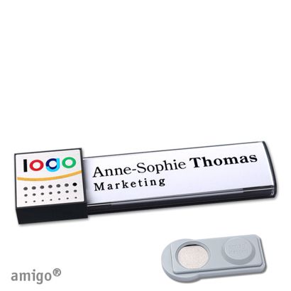 Naambadges amigo® alu-print magneet null | smag® magneet | null | null | null