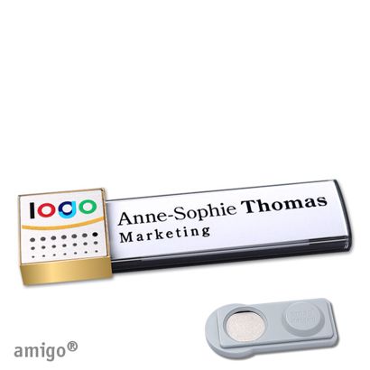 Naambadges amigo® alu-print magneet null | smag® magneet | null | null | null