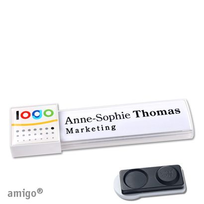 Naambadges amigo® doming magneet null | smag® magneet, extra sterk | null | null