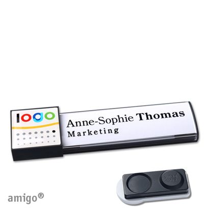 Naambadges amigo® doming magneet null | smag® magneet, extra sterk | null | null