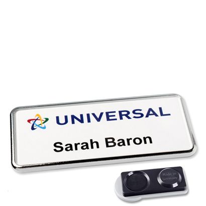 Naambadge Icon® “Quick Print” smag® magneet, extra sterk | null