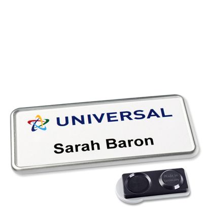 Naambadge Icon® “Quick Print” smag® magneet, extra sterk | null