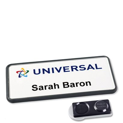 Naambadge Icon® “Quick Print” smag® magneet, extra sterk | null