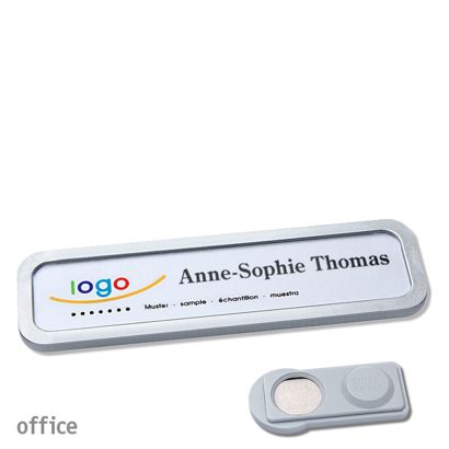 Naambadges office quick-print magneet smag® magneet | null | 75 x 17 mm