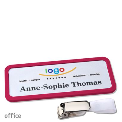Naambadges office quick-print Ophangclip Ophangclip | null | 75 x 27 mm